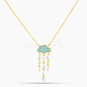 Cloud Turquoise Stone Multi-Stone Necklace