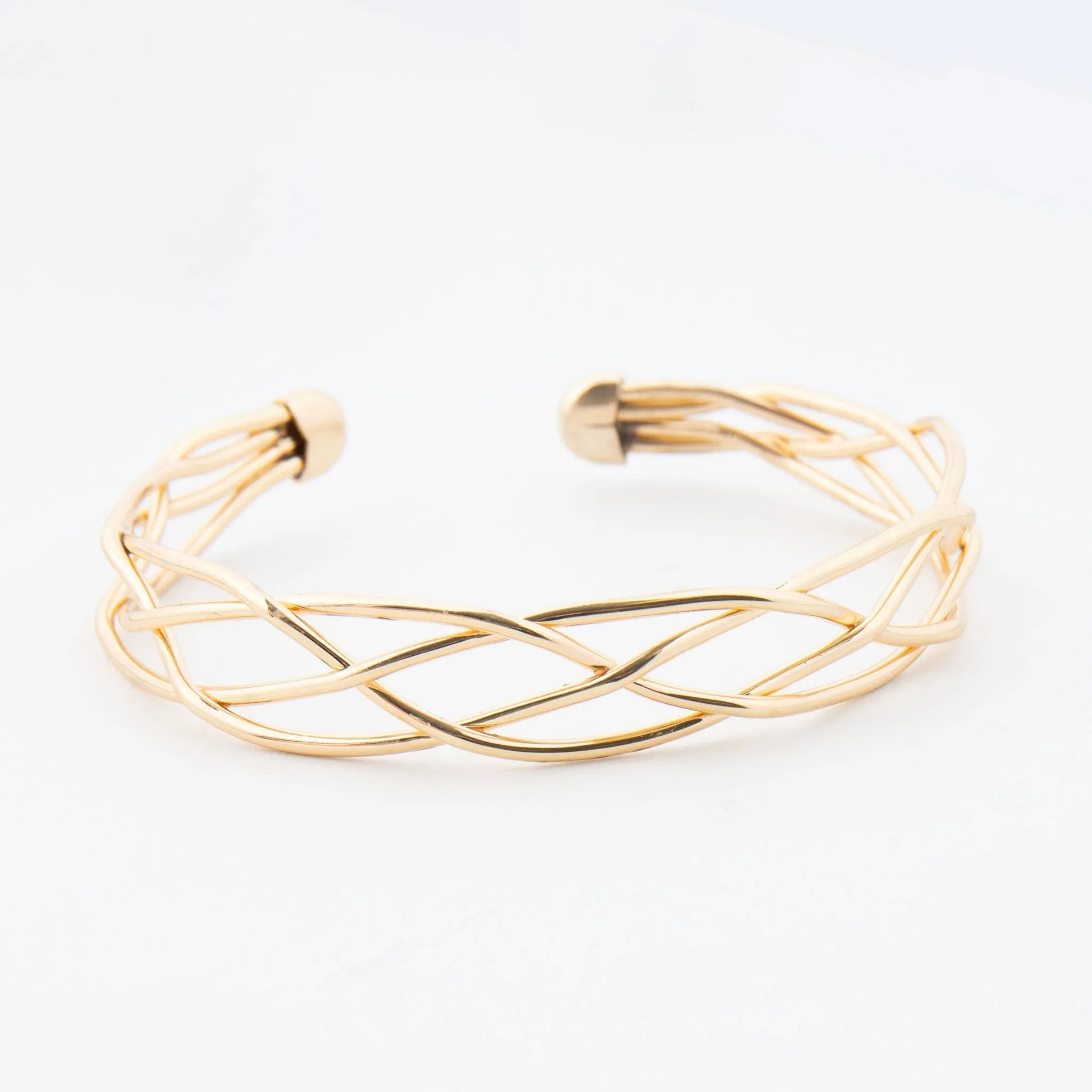 Cosette Braided Cuff Bracelet