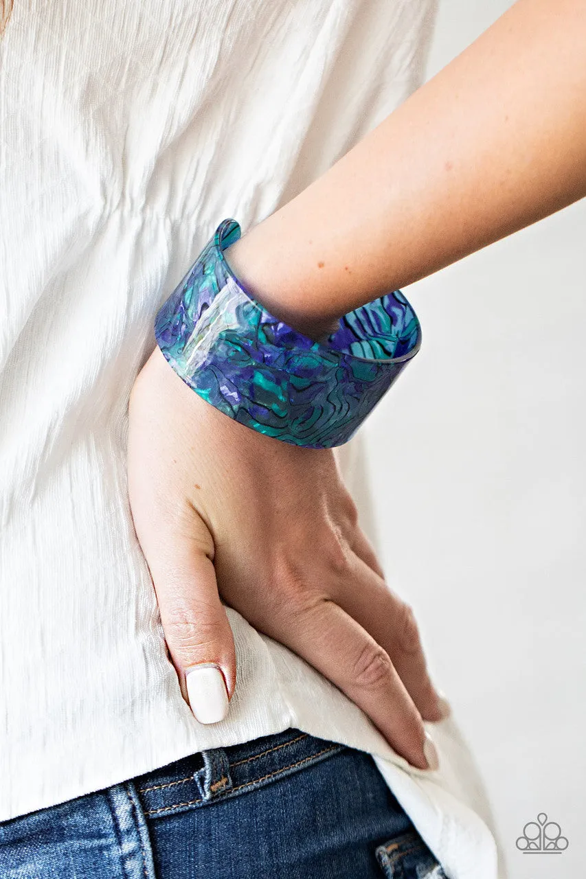 Cosmic Couture Blue Paparazzi Bracelet