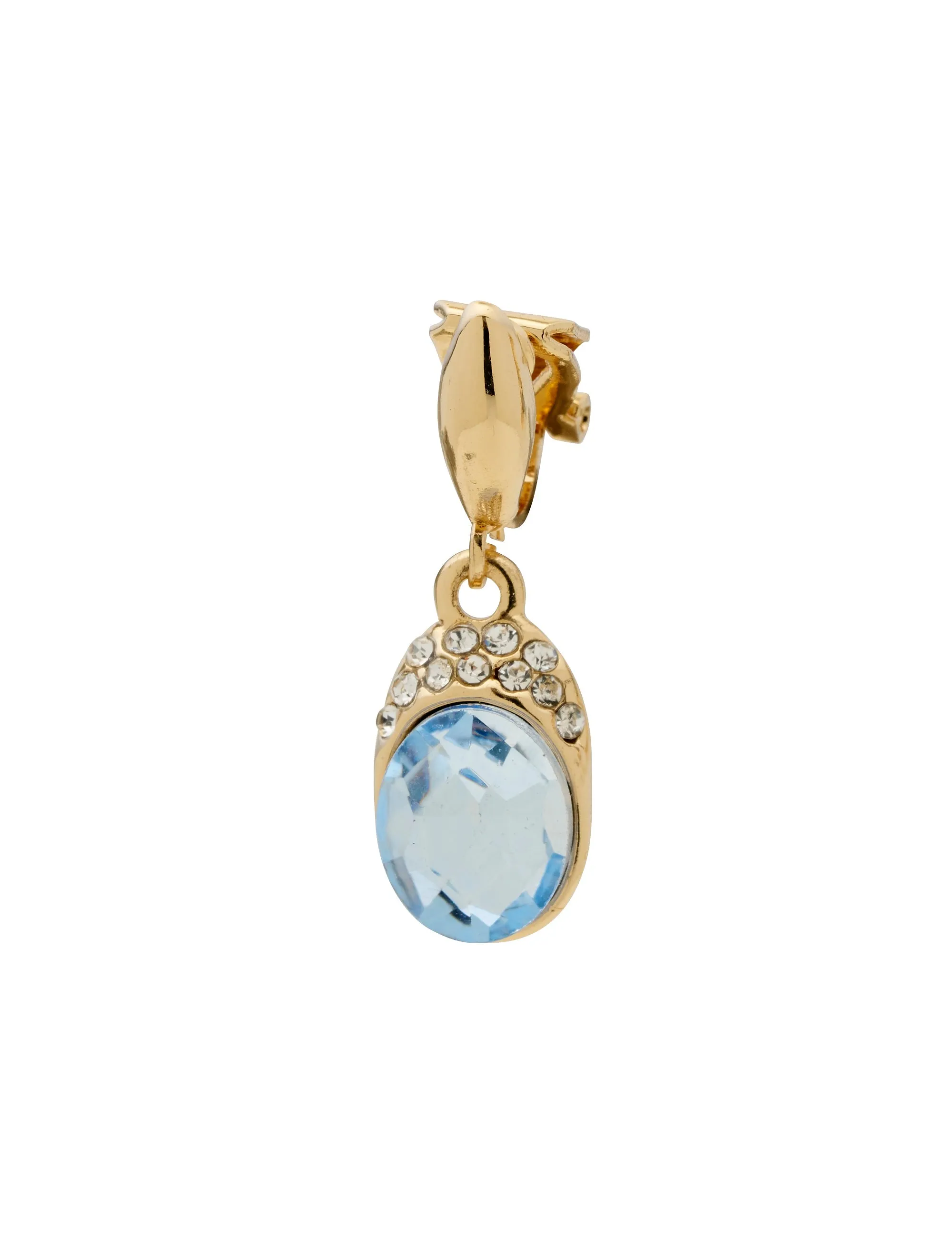 CROWN CLIP ON EARRING