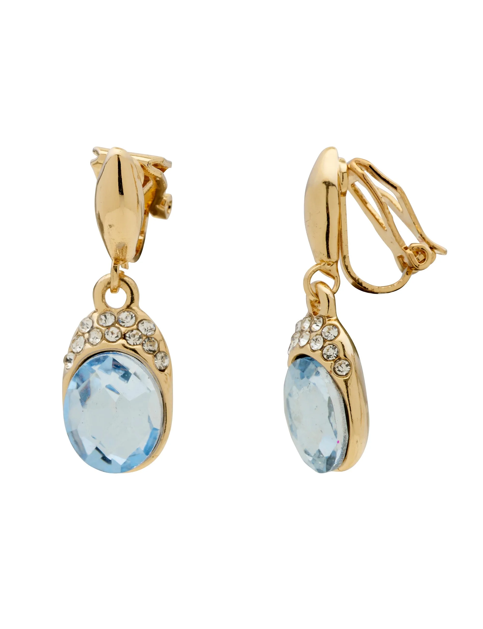 CROWN CLIP ON EARRING