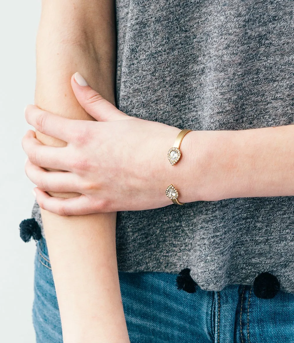 Crystal Mini Sarra Cuff