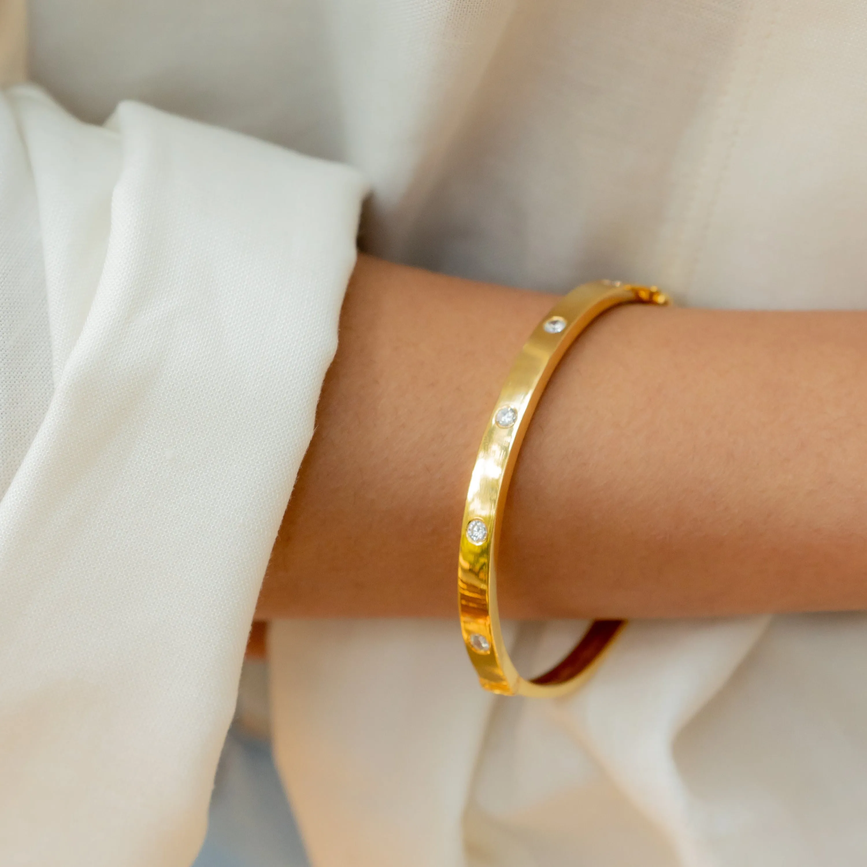 Cuff Diamond Bracelet
