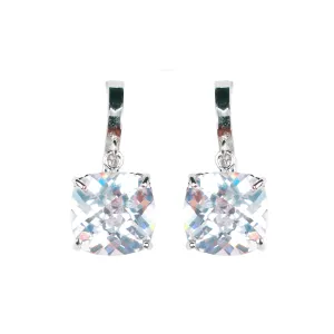 Cushion Cut Deco Diamontage™ 13.68 Carat Earrings