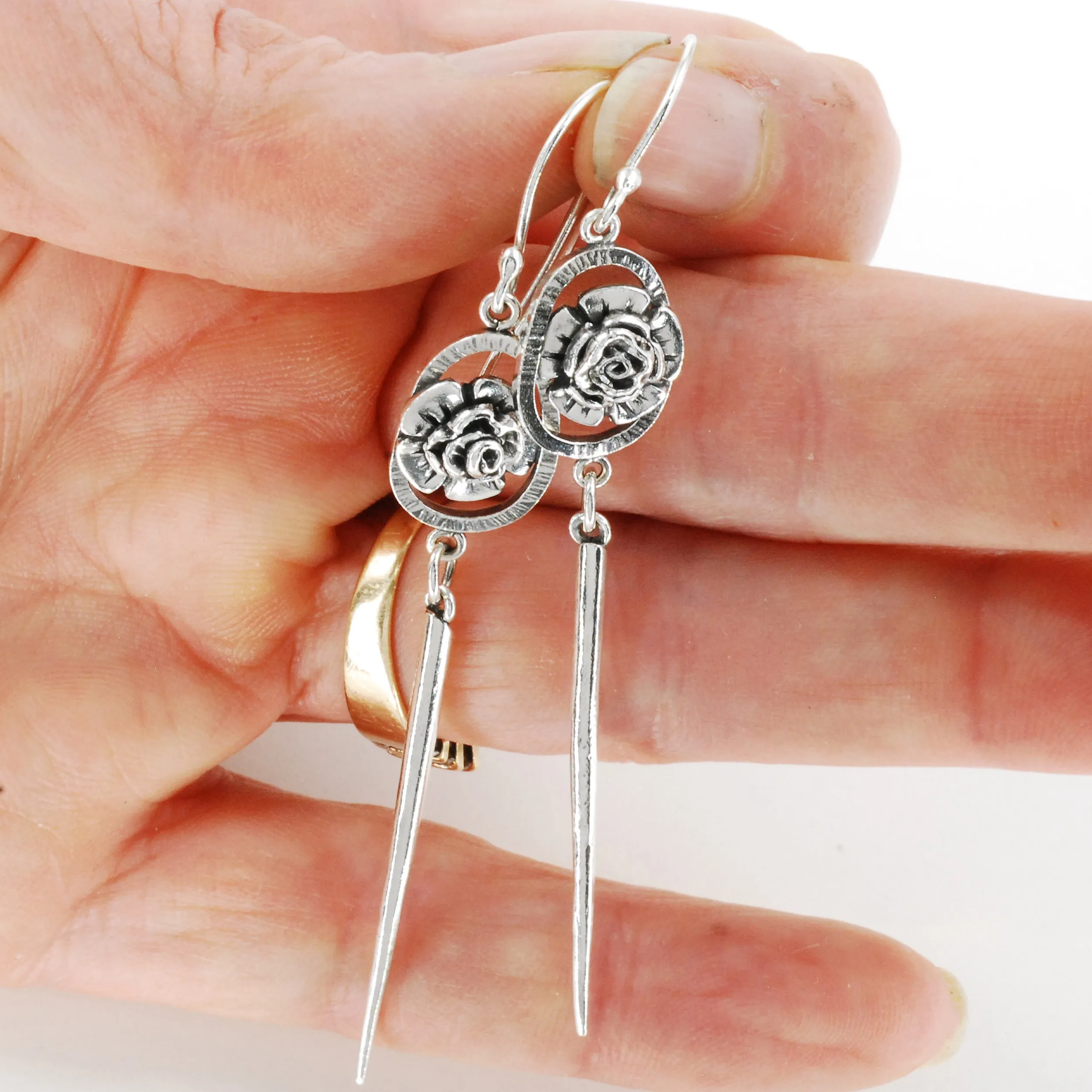 Dagger Blossom Earrings