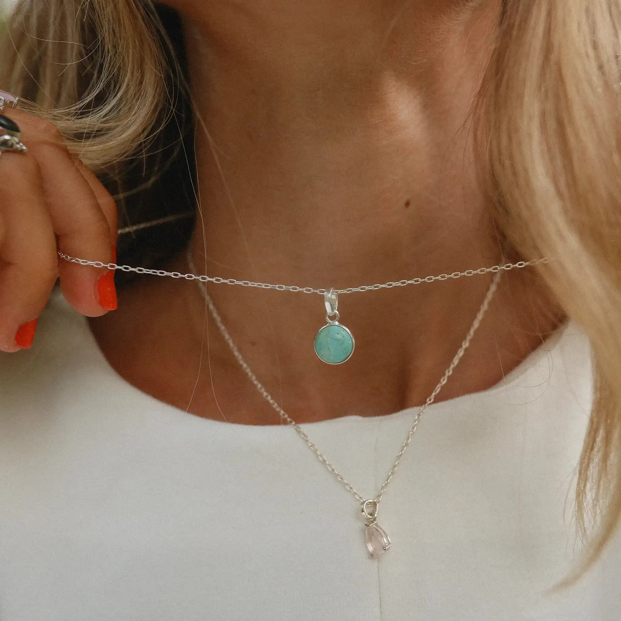 Dainty Turquoise Necklace