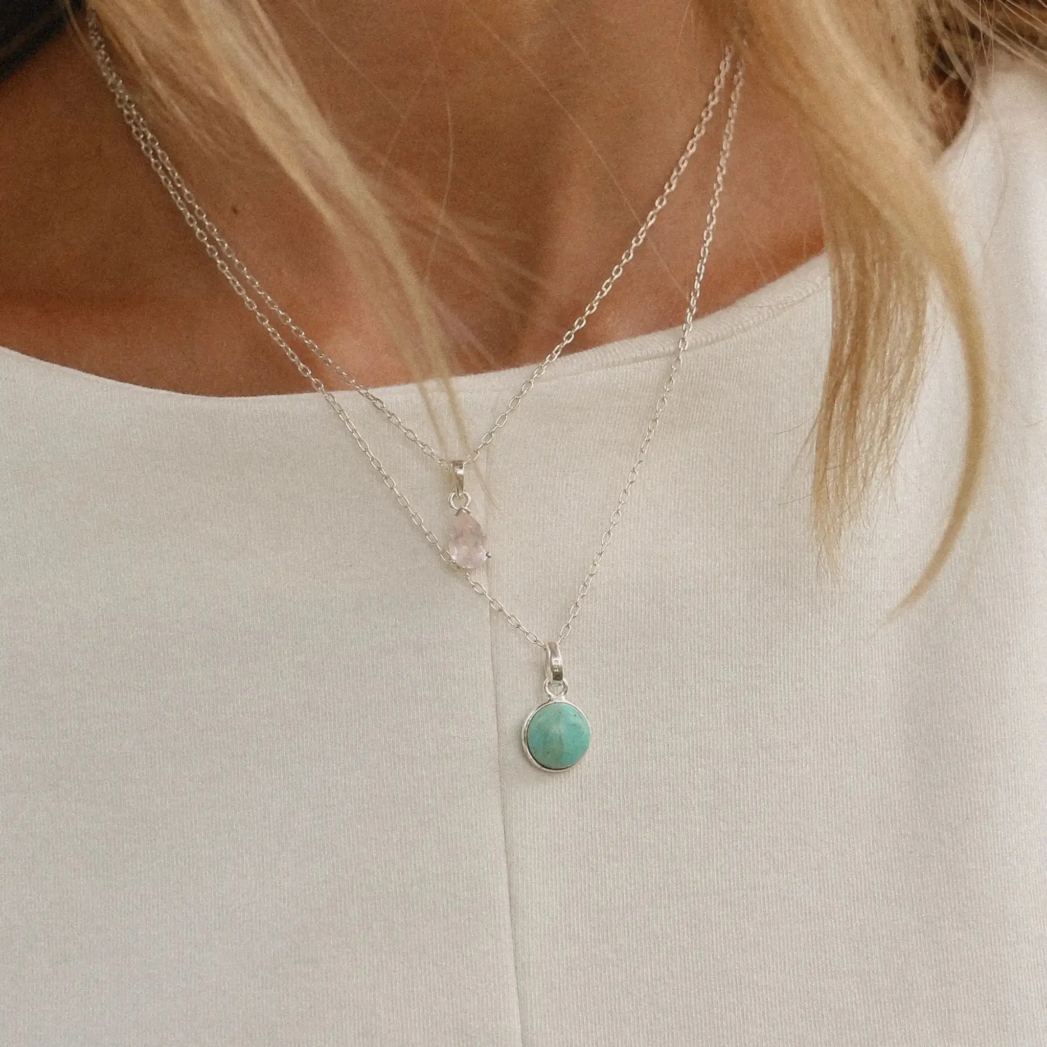 Dainty Turquoise Necklace