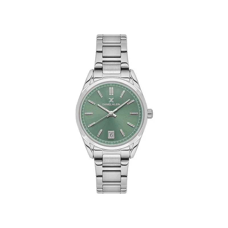 Daniel Klein Premium Women Analog Watch DK.1.13769-6 Silver Stainless Steel Strap