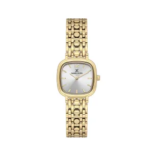 Daniel Klein Premium Women Analog Watch DK.1.13876-4 Gold Stainless Steel Strap