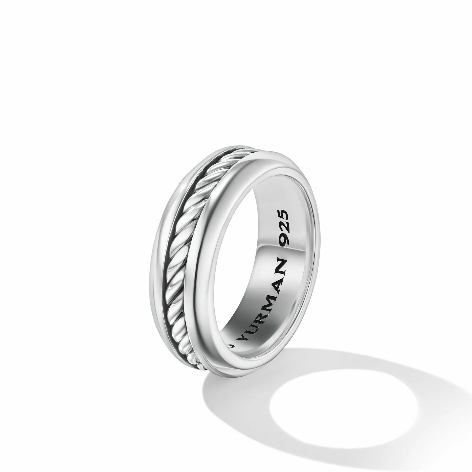 David Yurman The Waves Collection Ring in Sterling Silver