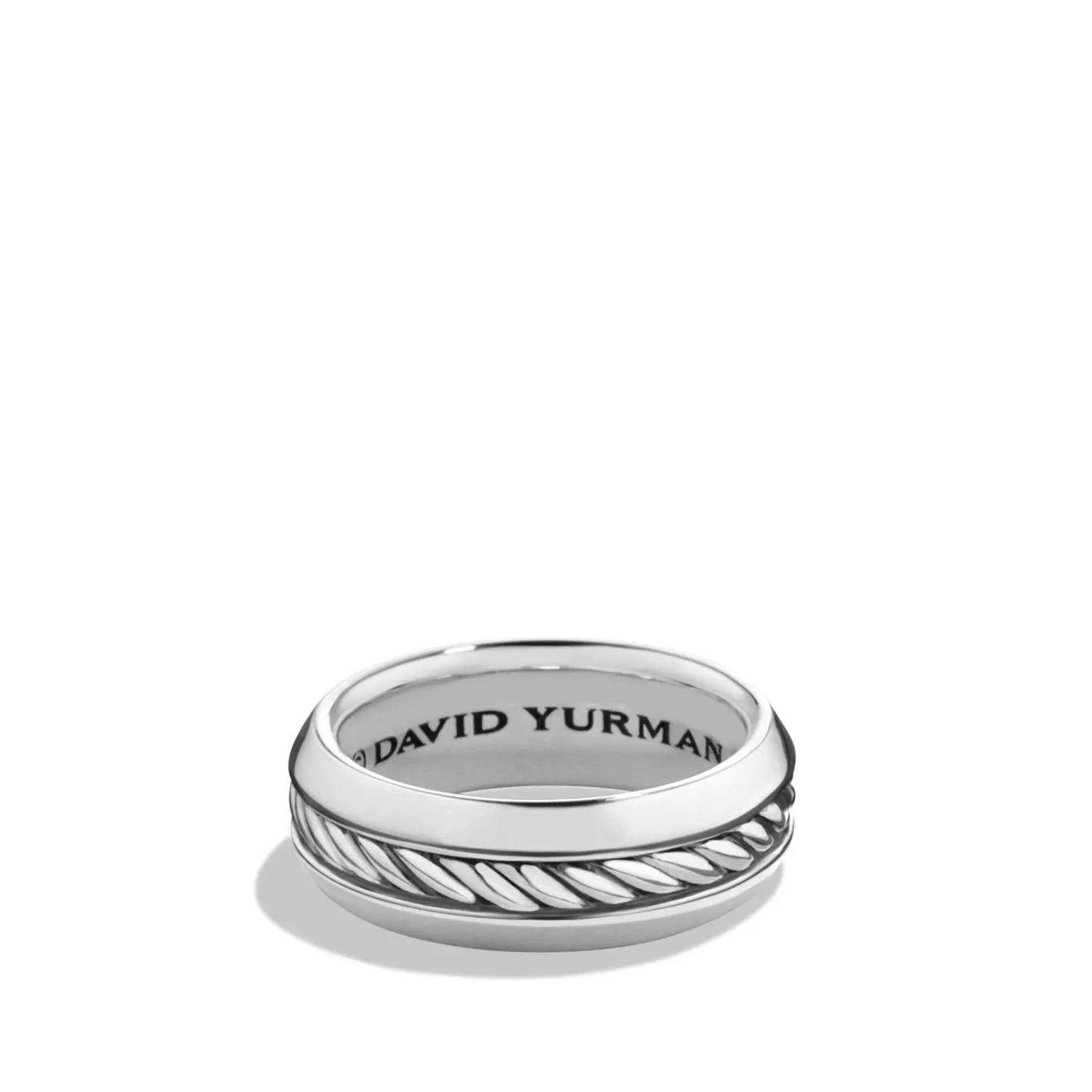 David Yurman The Waves Collection Ring in Sterling Silver