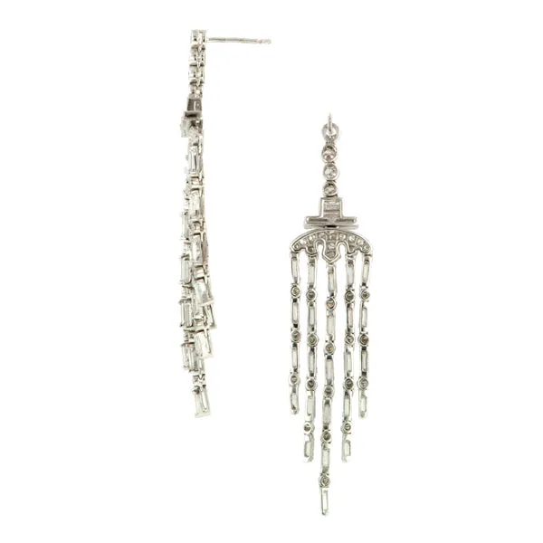 Diamond Drop Earrings