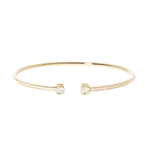Dinh Van Le Cube Diamant Medium Cuff