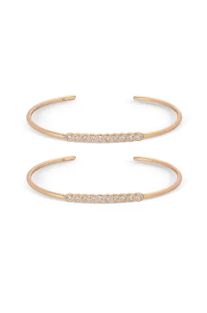 Double Take Crystal Cuff Set