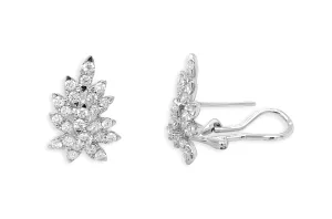 Earrings 18kt Gold Round Diamonds Look-At-Me