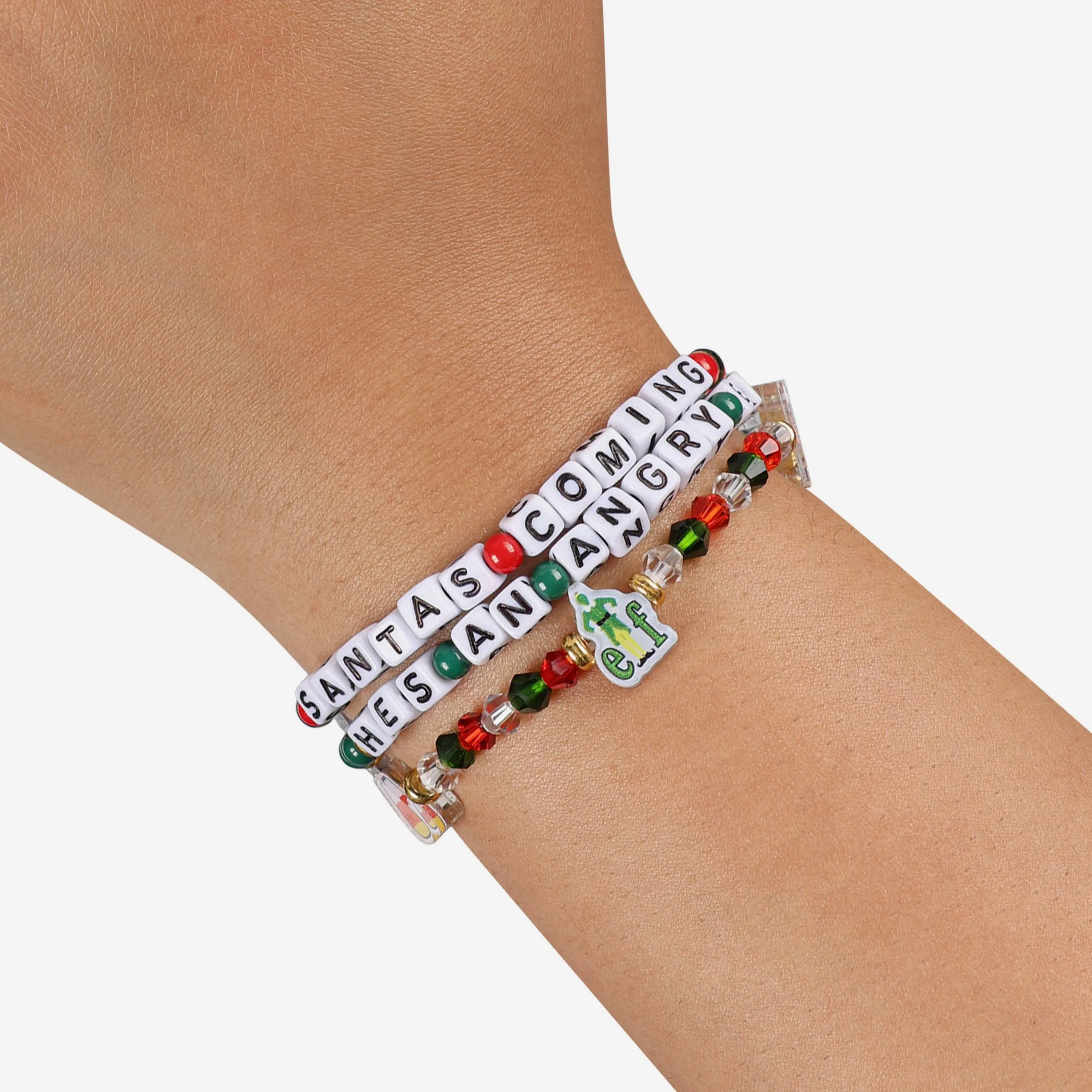 Elf Food Groups 3 Pack Friendship Bracelet