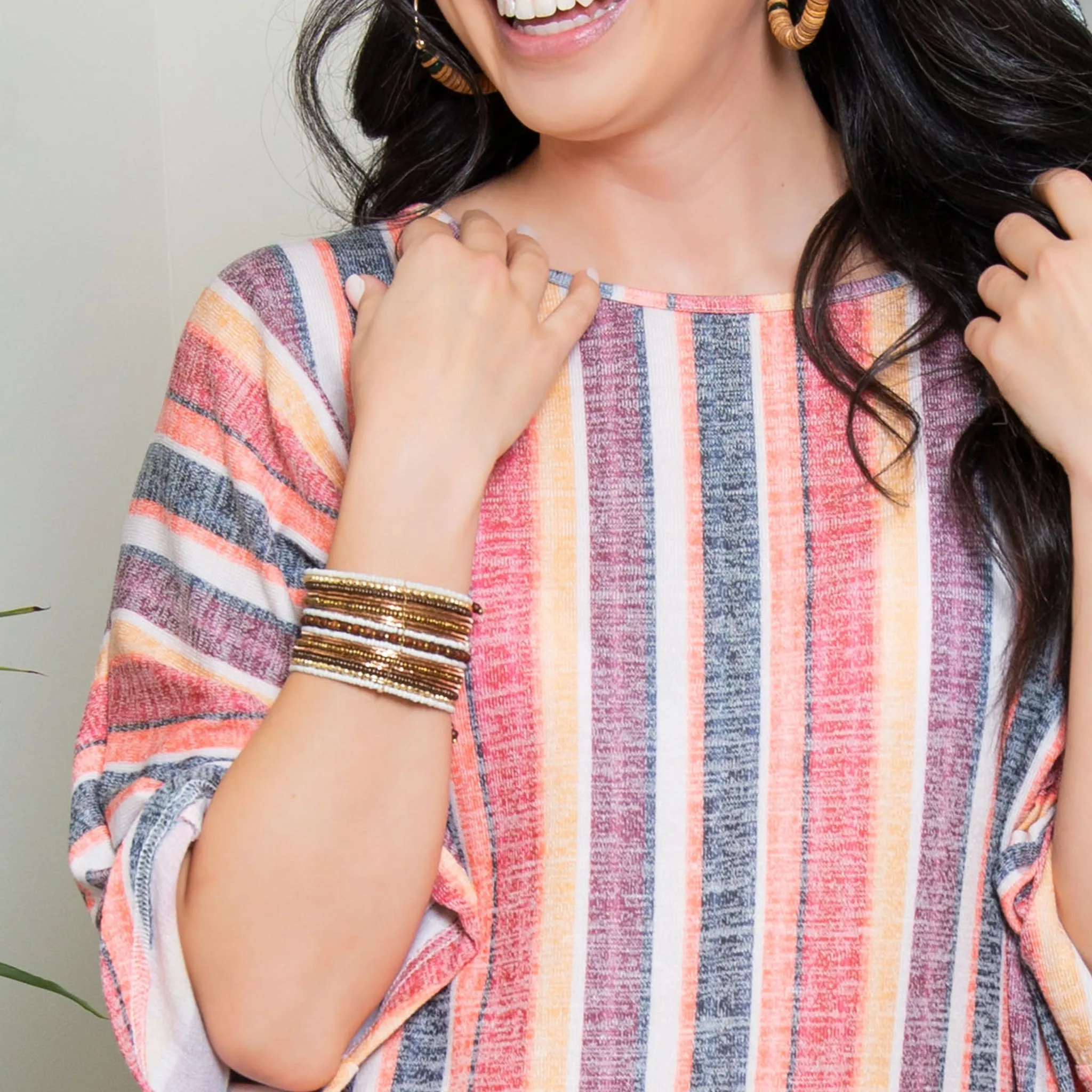 Ellison Beaded Cuff Bracelet