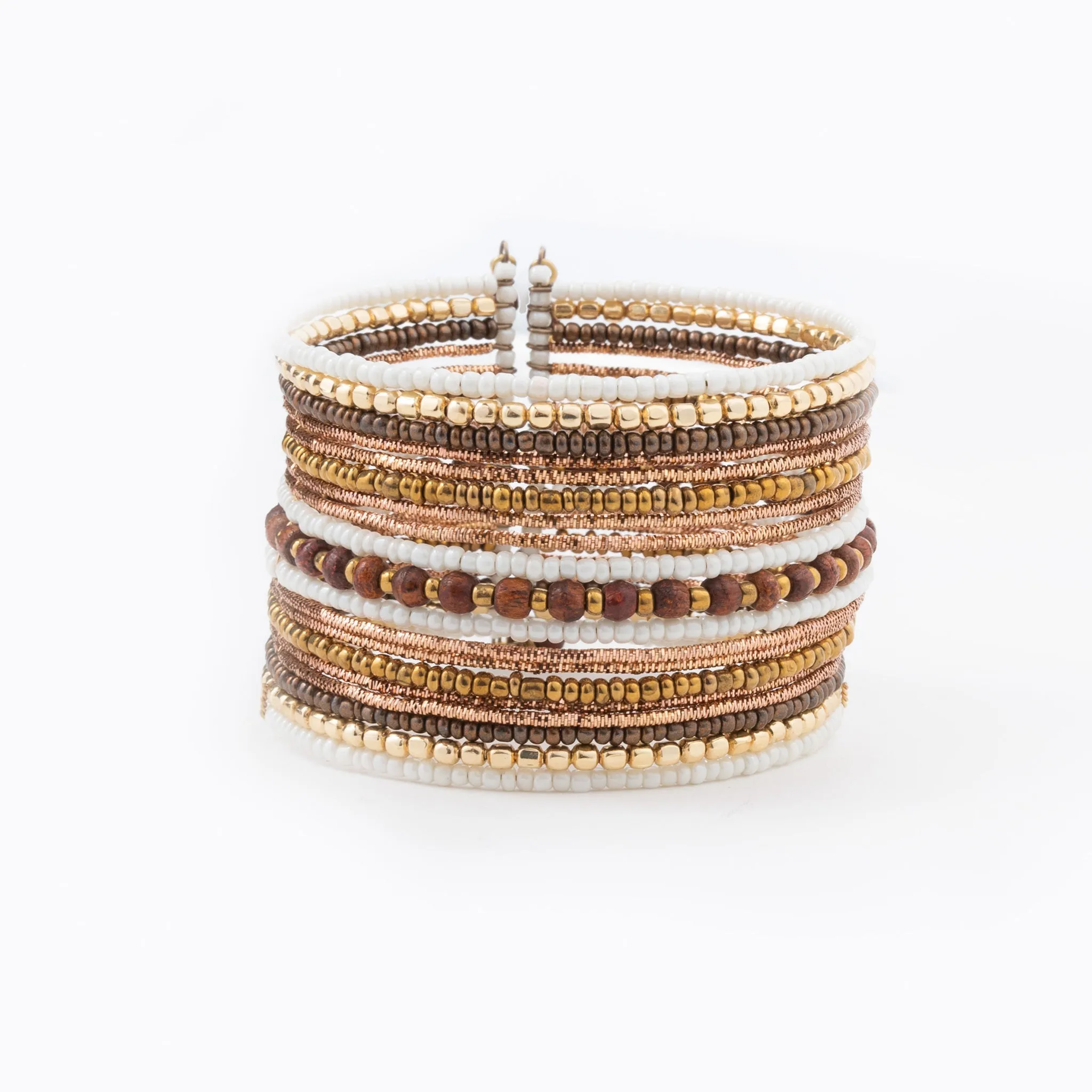 Ellison Beaded Cuff Bracelet
