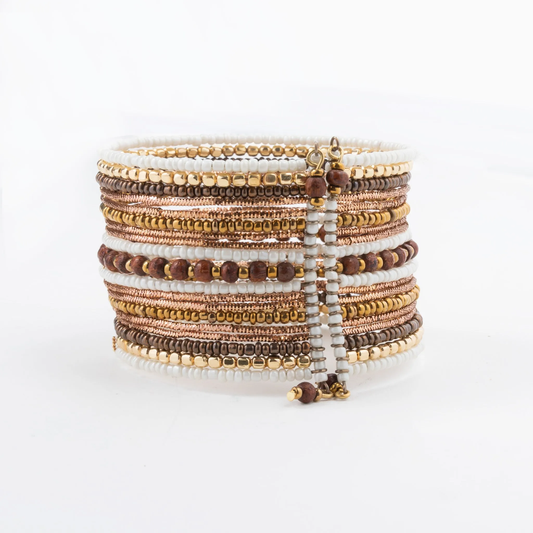 Ellison Beaded Cuff Bracelet
