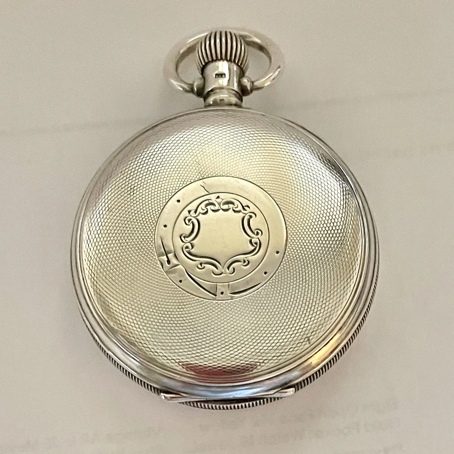 ENGLISH SILVER POCKET WATCH