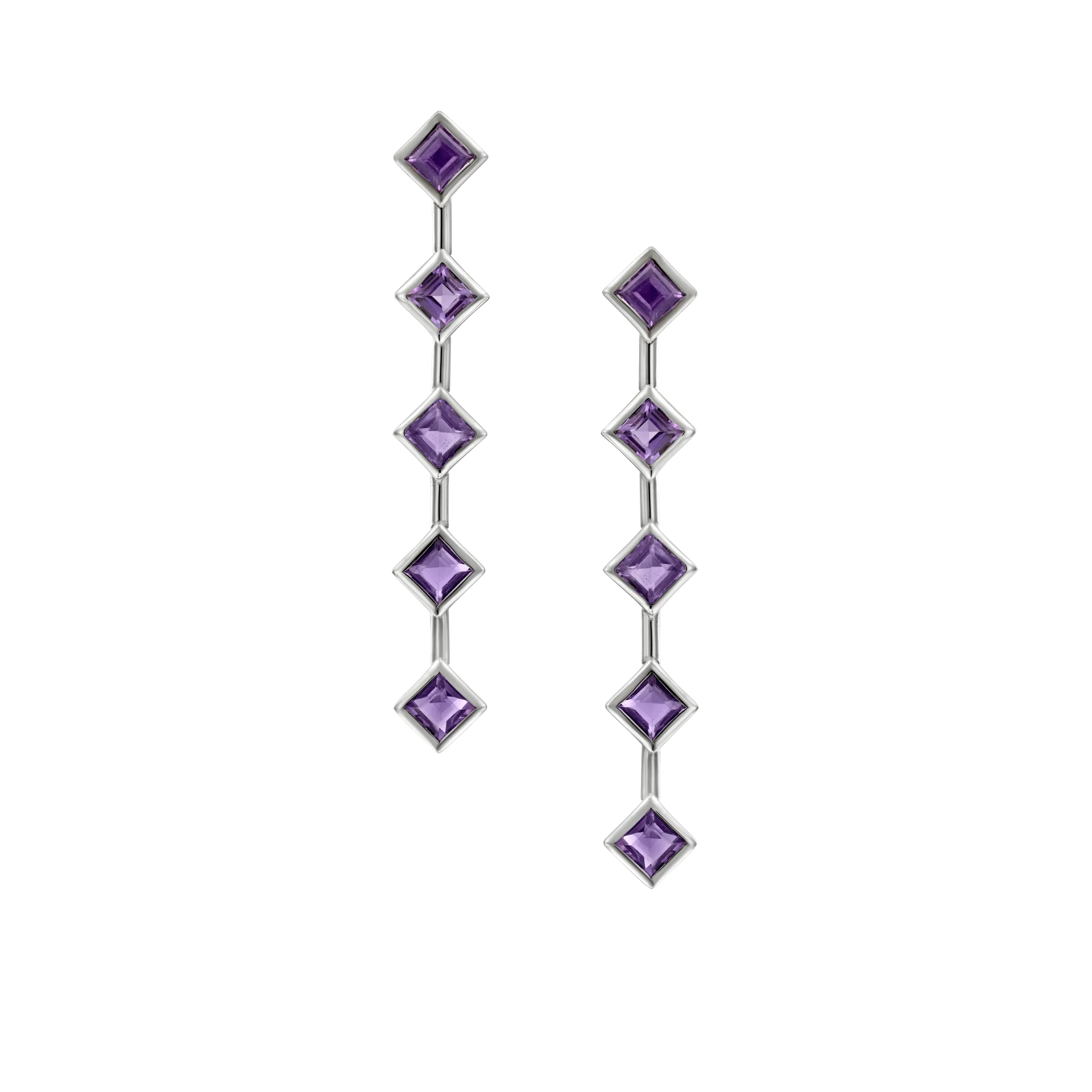 Evening at the Palace Earrings White Gold