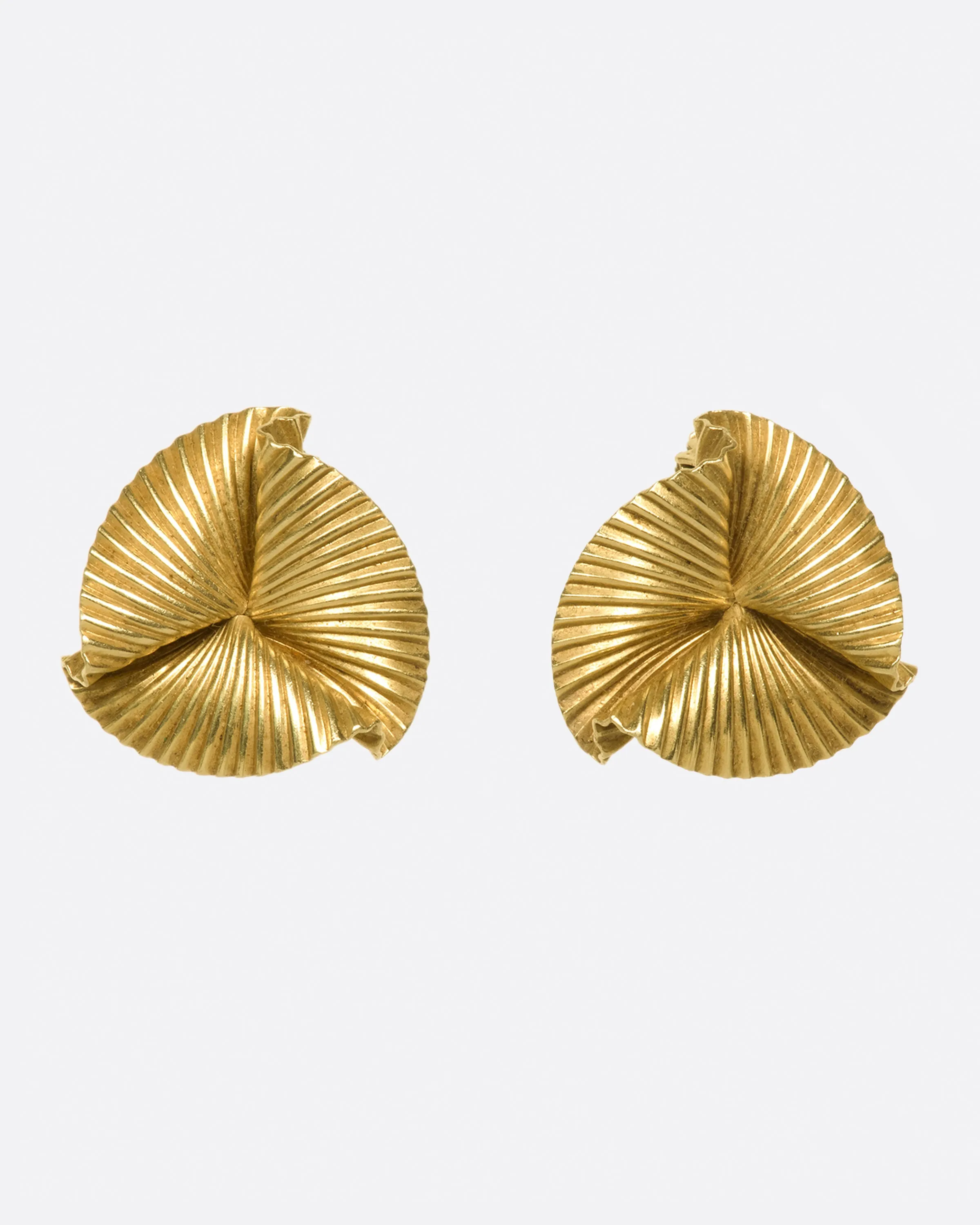 Fan Clip-On Earrings