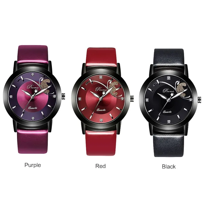 Fashion Women Butterfly Watches