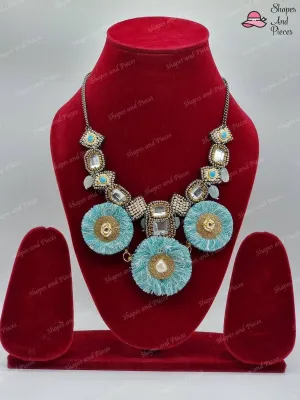 Feather Statement Necklace