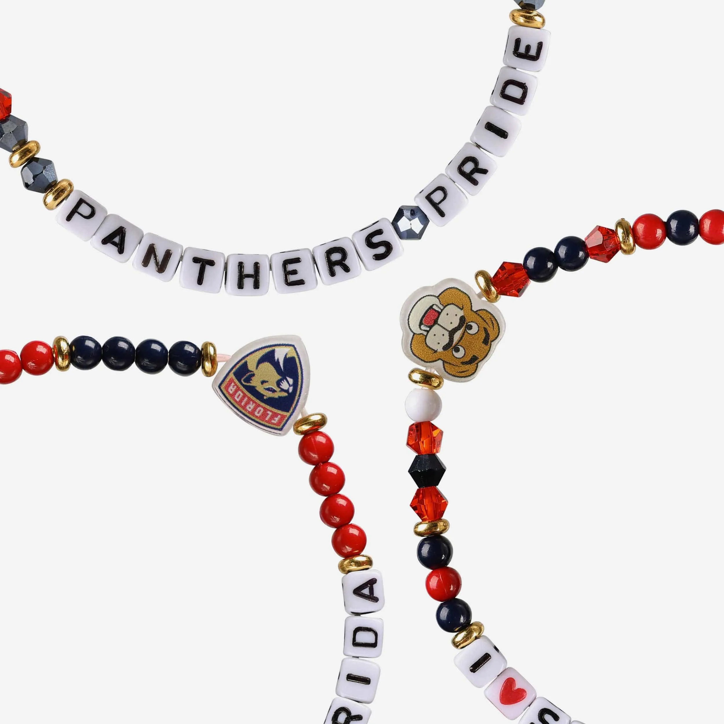 Florida Panthers 3 Pack Friendship Bracelet