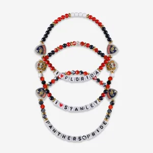 Florida Panthers 3 Pack Friendship Bracelet