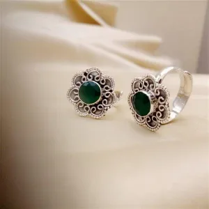 Flower Toe Rings