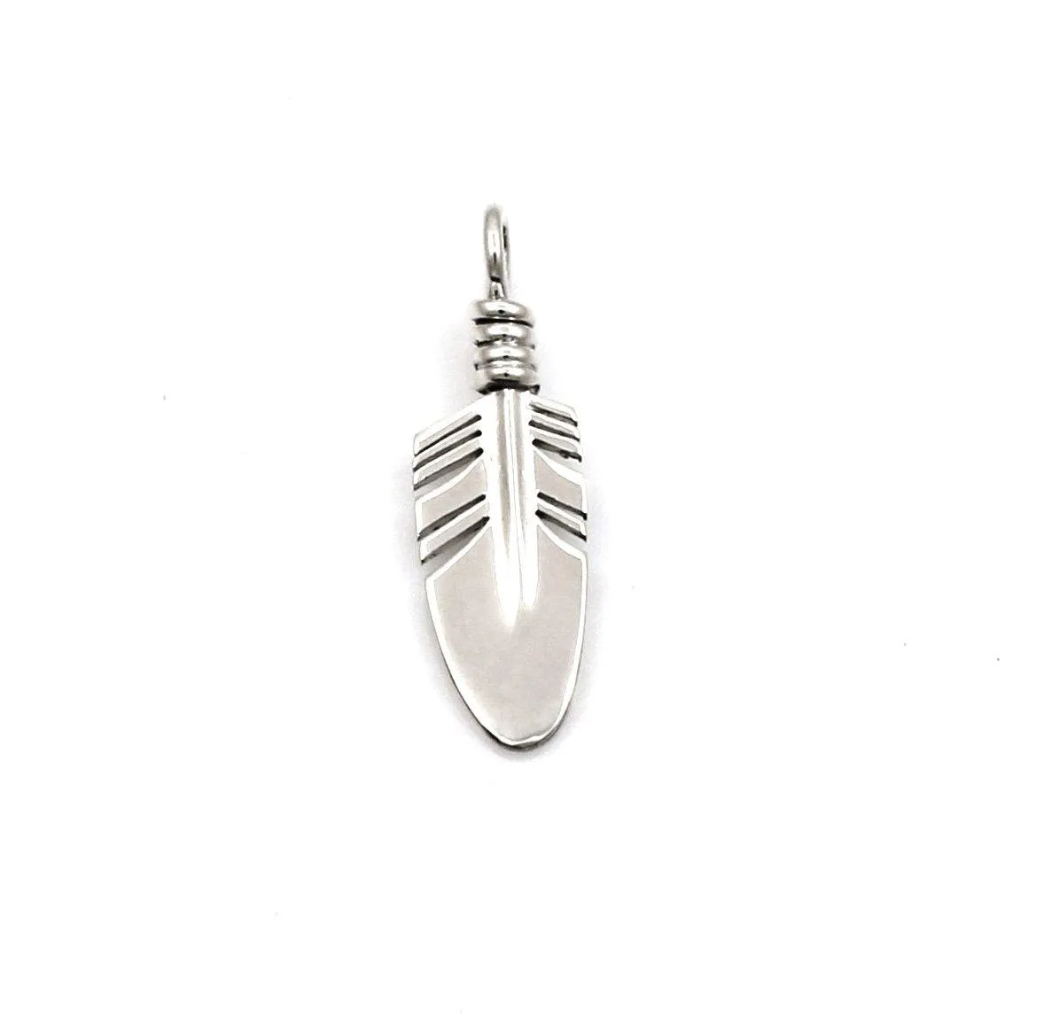 Fluff Eagle Feather Pendant