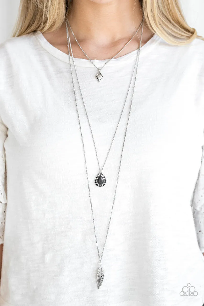 Fly the Coop Black Paparazzi Necklace