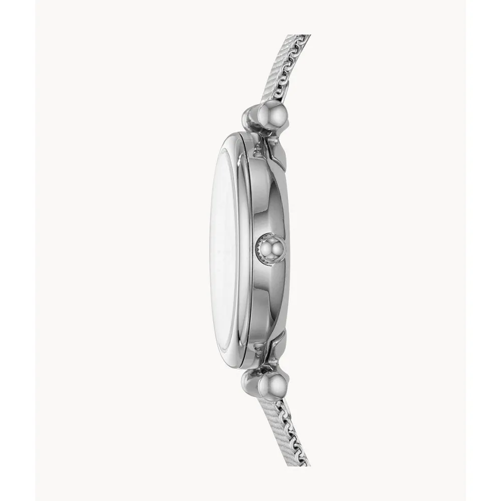Fossil Carlie women's Three-Hand Stainless Steel Watch