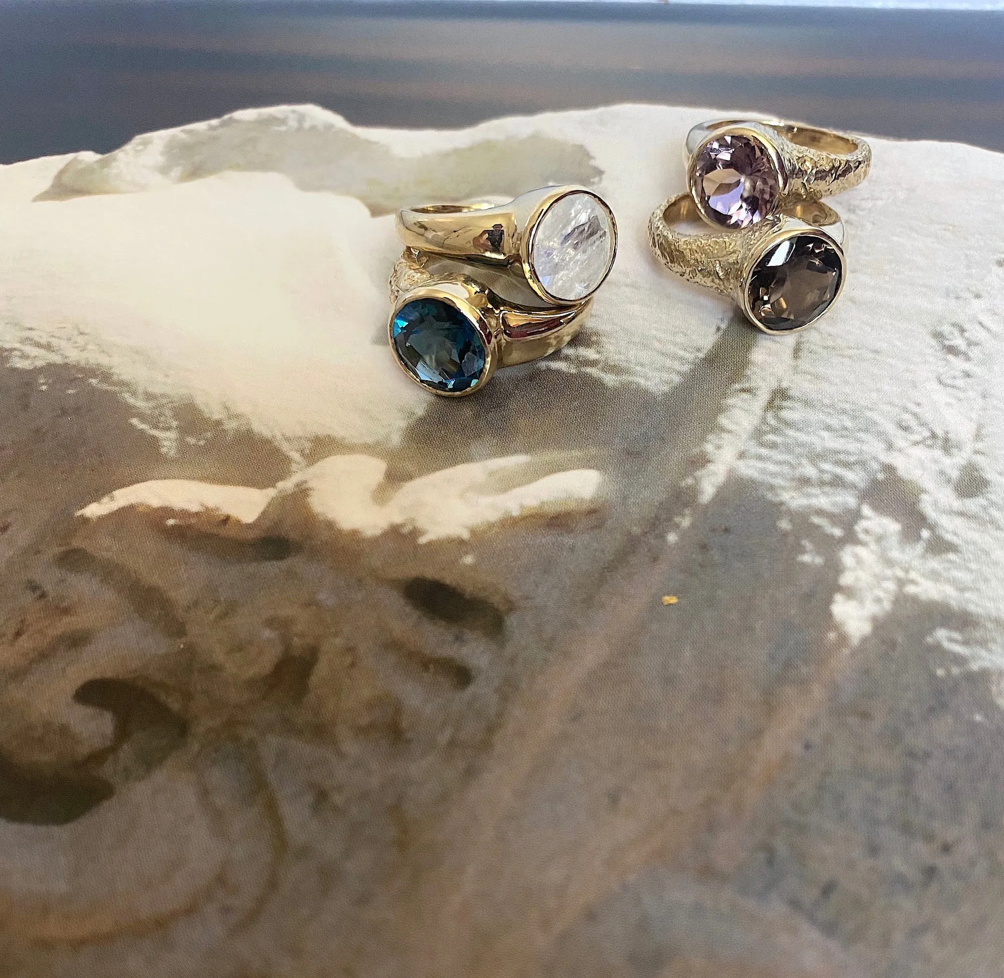 Fragment Moonstone Ring