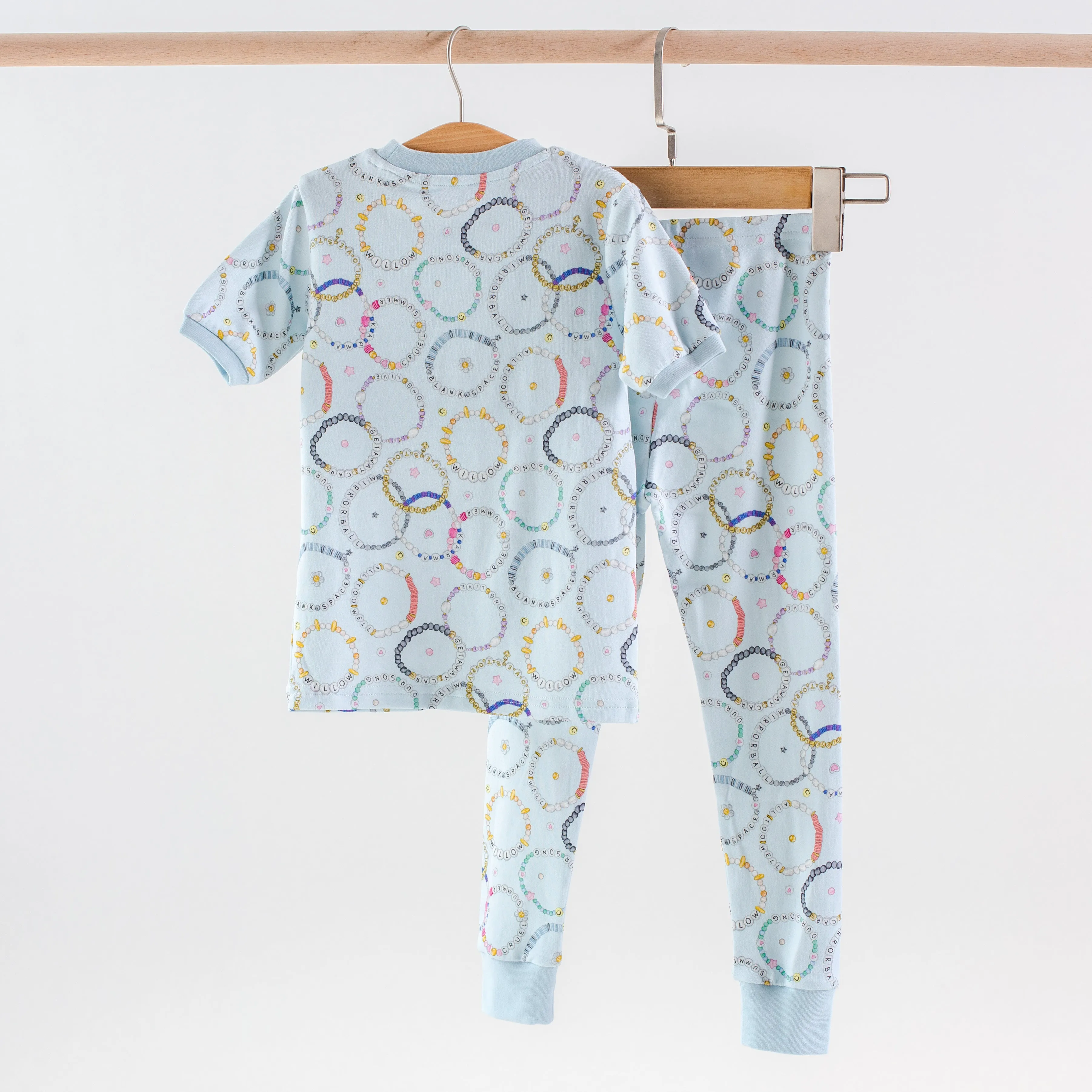 Friendship Bracelets Organic Cotton Kids Pajamas