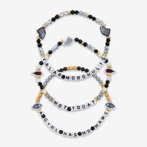 Game of Thrones™ Arya Stark 3 Pack Friendship Bracelet