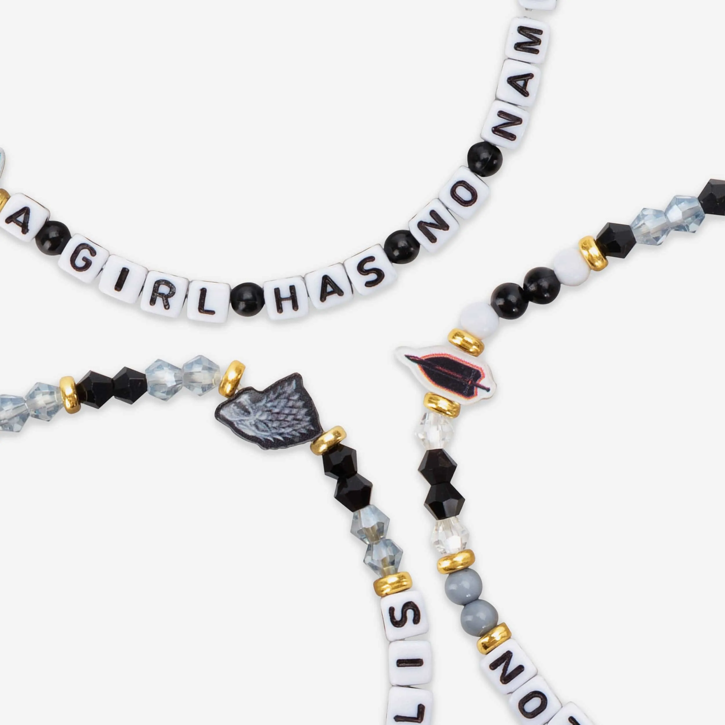 Game of Thrones™ Arya Stark 3 Pack Friendship Bracelet