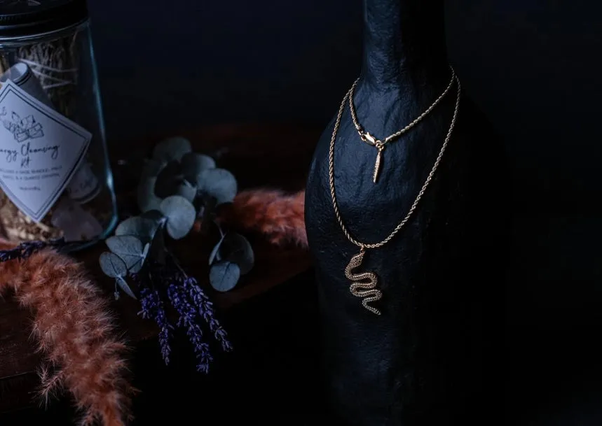 GARDEN GOLD FILLED NECKLACE