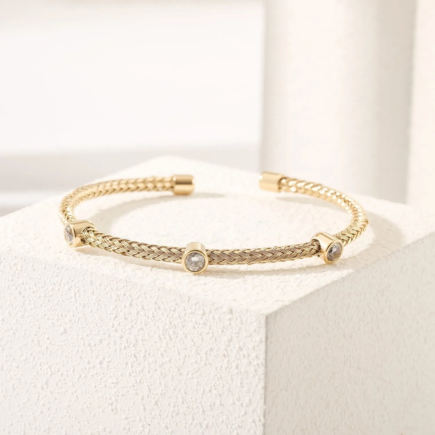 Gemstone Cuff Bracelets