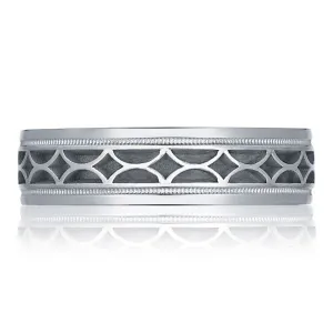 Gents 6mm Vented Wedding Band