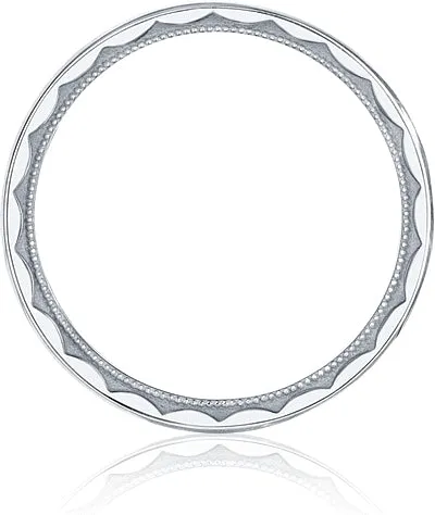 Gents 8mm Milgrain Wedding Band