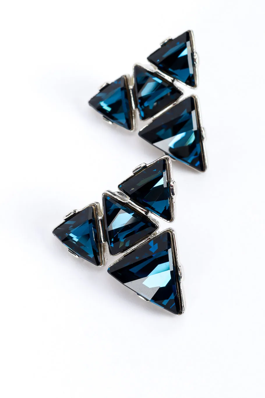 Geo Gem Cluster Earrings