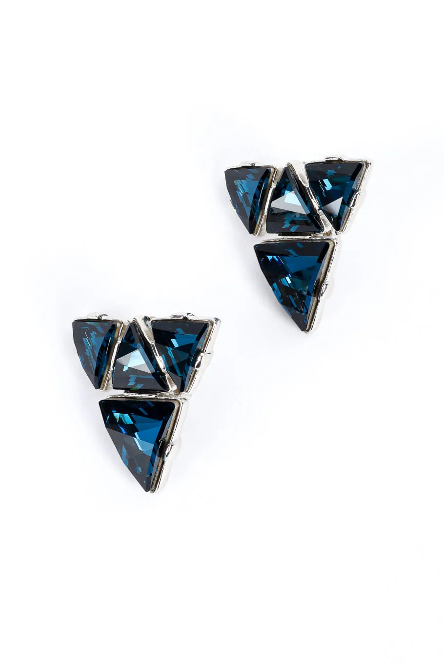 Geo Gem Cluster Earrings