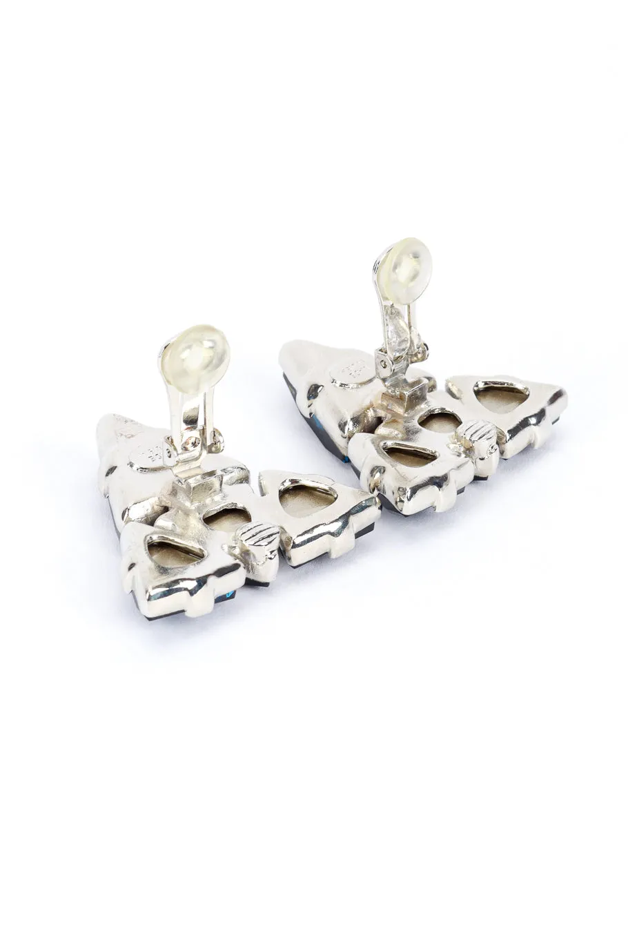 Geo Gem Cluster Earrings