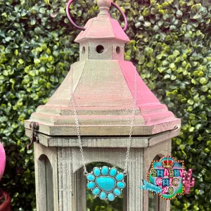 Get Gussied Up Necklace - Turquoise