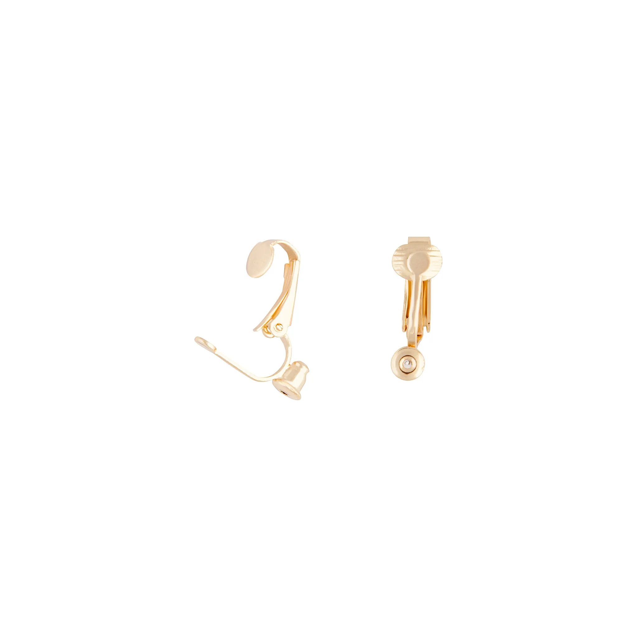Gold Clip On Stud Earrings Converters