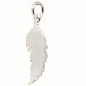 Gold Feather Charm
