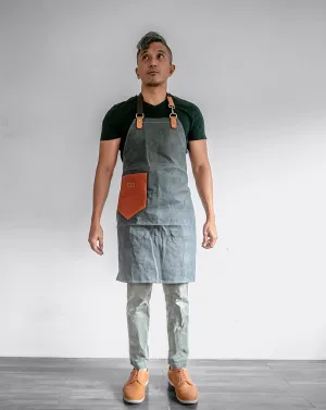Gouache Bennett Waxed Canvas Apron