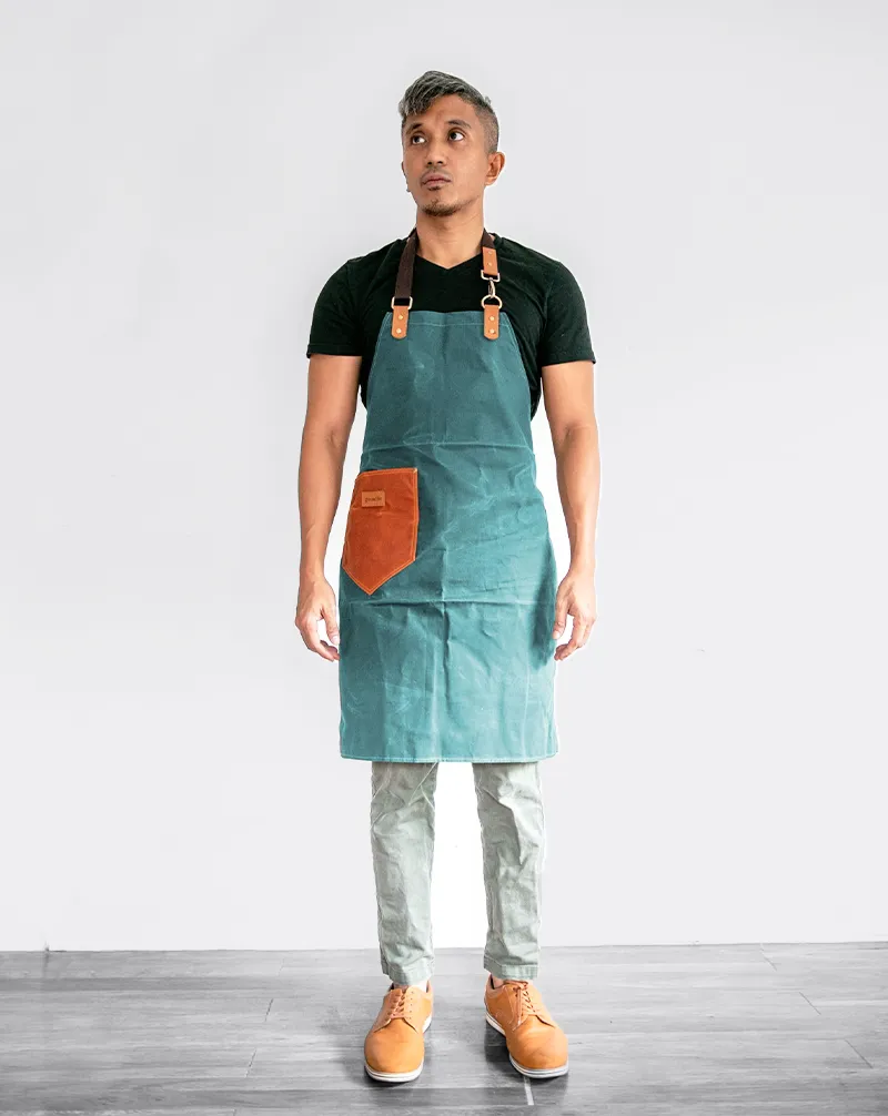 Gouache Bennett Waxed Canvas Apron